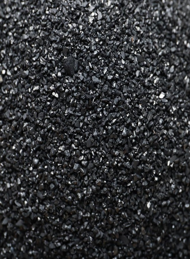 كربون نشط بالجملة لترشيح أحواض السمك (قليل الغبار) / كربون نشط حبيبي مغسول مسبقًا بحجم 12 × 40 شبكة - 1 رطل، أسود - Image 4